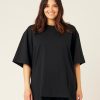 Tops & Bottoms Beyond Nine | Jude Short Drop Sleeve Top Black