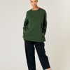 Tops & Bottoms Beyond Nine | Huxley Cotton Jersey Top Kombu Green