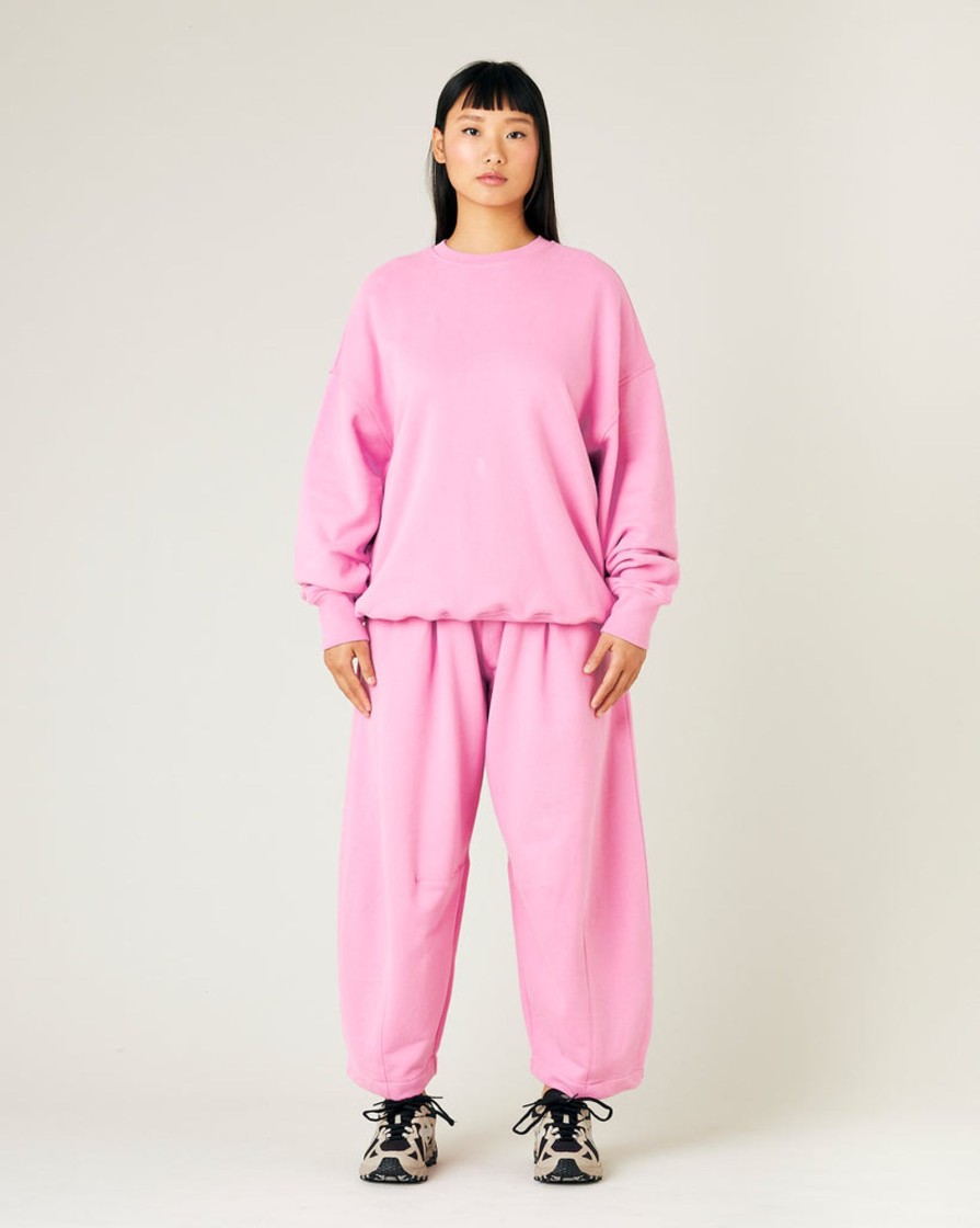 Tops & Bottoms Beyond Nine | Riley Organic Cotton Jumper Pink