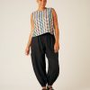 Tops & Bottoms Beyond Nine | Yoli Linen Trousers Black