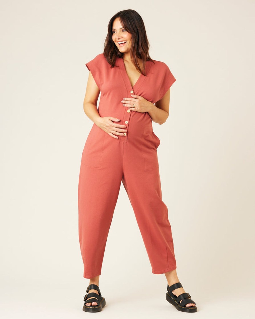 Jumpsuits & Dresses Beyond Nine | Frankie Jumpsuit Brick