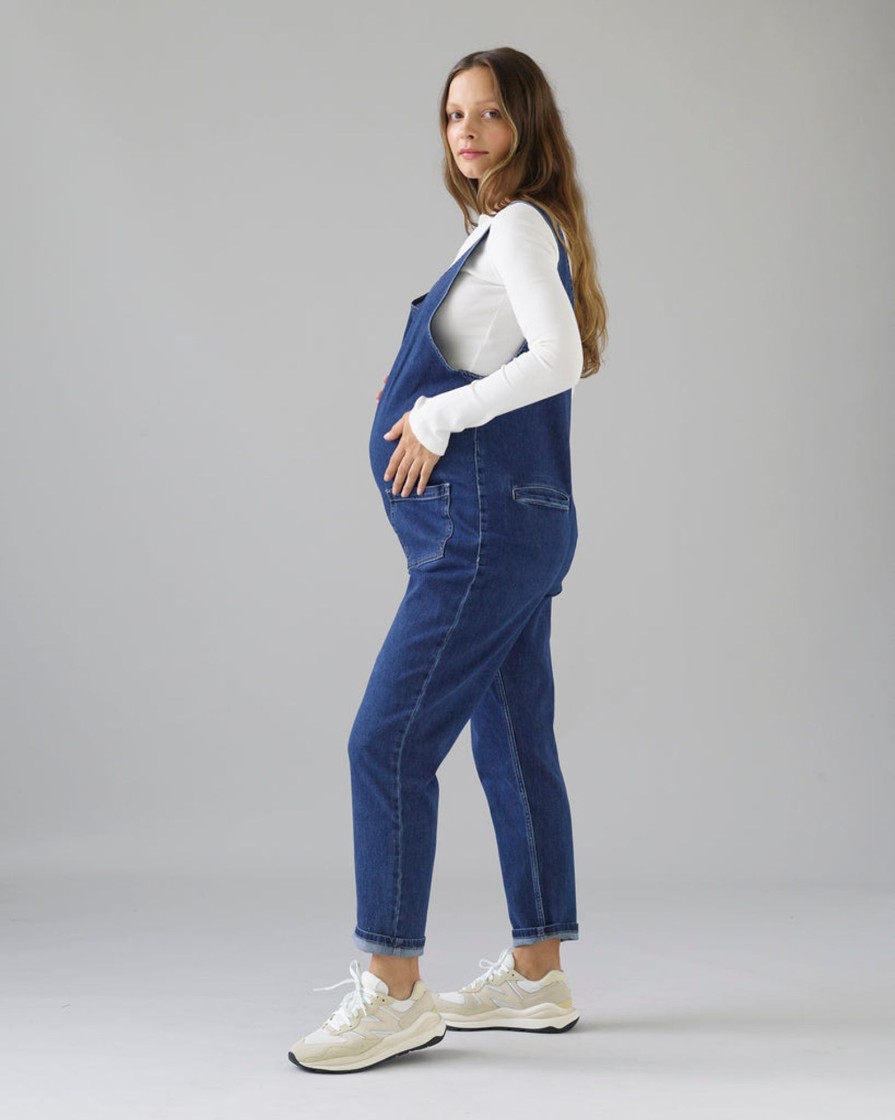 Jumpsuits & Dresses Beyond Nine | Lola Denim Jumpsuit Mid Blue