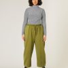 Tops & Bottoms Beyond Nine | Jenny Fleece Jersey Trousers Avocado