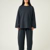 Tops & Bottoms Beyond Nine | Mabel Jersey Trousers Slate