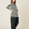 Tops & Bottoms Beyond Nine | Breton Black Stripe