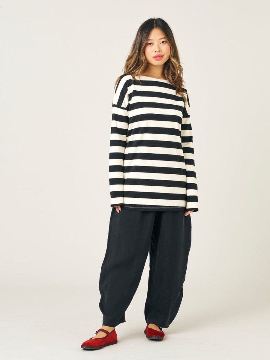 Tops & Bottoms Beyond Nine | Breton Black Stripe