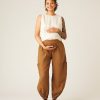 Tops & Bottoms Beyond Nine | Yoli Linen Trousers Bronze