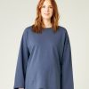 Tops & Bottoms Beyond Nine | Huxley Cotton Jersey Top Storm Blue