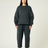 Tops & Bottoms Beyond Nine | Huxley Fleece Jersey Trousers Slate