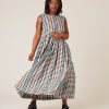 Jumpsuits & Dresses Beyond Nine | Quinn Dress - Small Rainbow Check Rainbow Gingham