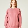 Tops & Bottoms Beyond Nine | Hugh Fleece Jersey Jumper 2.0 Dusty Pink