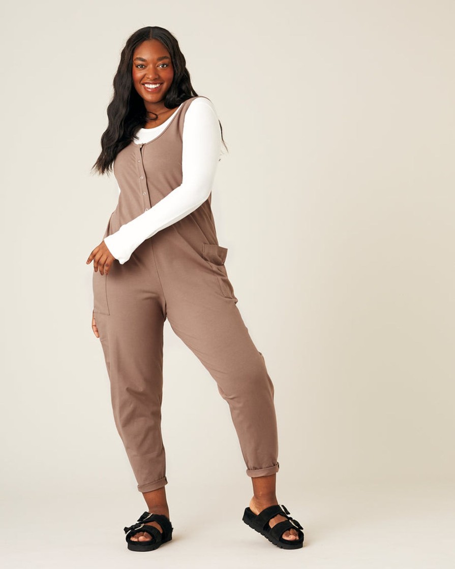 Jumpsuits & Dresses Beyond Nine | Poppy Jumpsuit Mocha