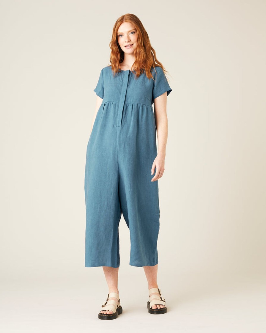 Jumpsuits & Dresses Beyond Nine | Sahara Jumpsuit Light Indigo