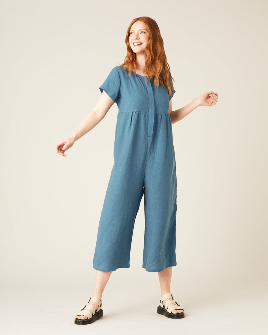 Jumpsuits & Dresses Beyond Nine | Sahara Jumpsuit Light Indigo