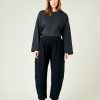 Tops & Bottoms Beyond Nine | Mabel Jersey Trousers Black