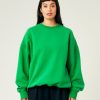 Tops & Bottoms Beyond Nine | Riley Organic Cotton Jumper Juniper Green