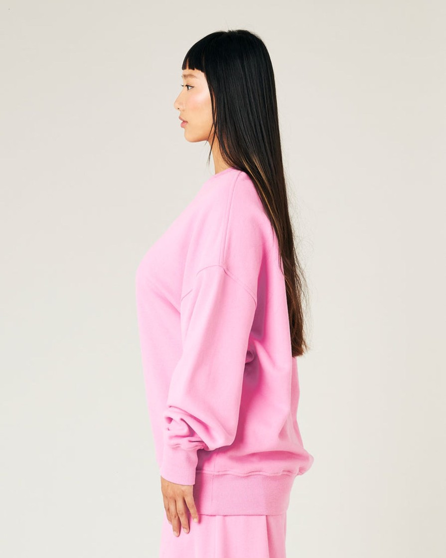 Tops & Bottoms Beyond Nine | Riley Organic Cotton Jumper Pink