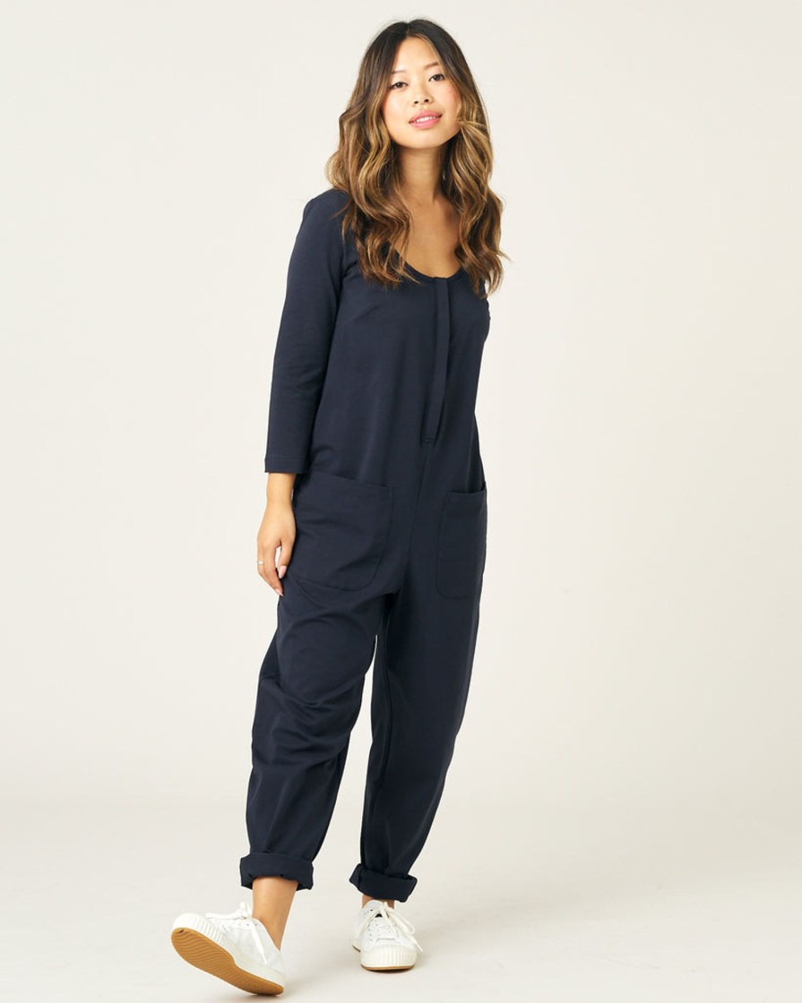 Jumpsuits & Dresses Beyond Nine | Margot Jumpsuit Navy