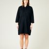 Jumpsuits & Dresses Beyond Nine | Drew Denim Dress Black