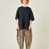 Tops & Bottoms Beyond Nine | Mabel Cupro Trousers Leopard Print