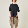 Tops & Bottoms Beyond Nine | Mabel Cupro Trousers Leopard Print