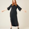 Jumpsuits & Dresses Beyond Nine | Juno Cupro Dress Black