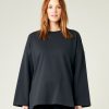 Tops & Bottoms Beyond Nine | Huxley Cotton Jersey Top Slate