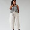 Tops & Bottoms Beyond Nine | Mabel Linen Trousers Natural