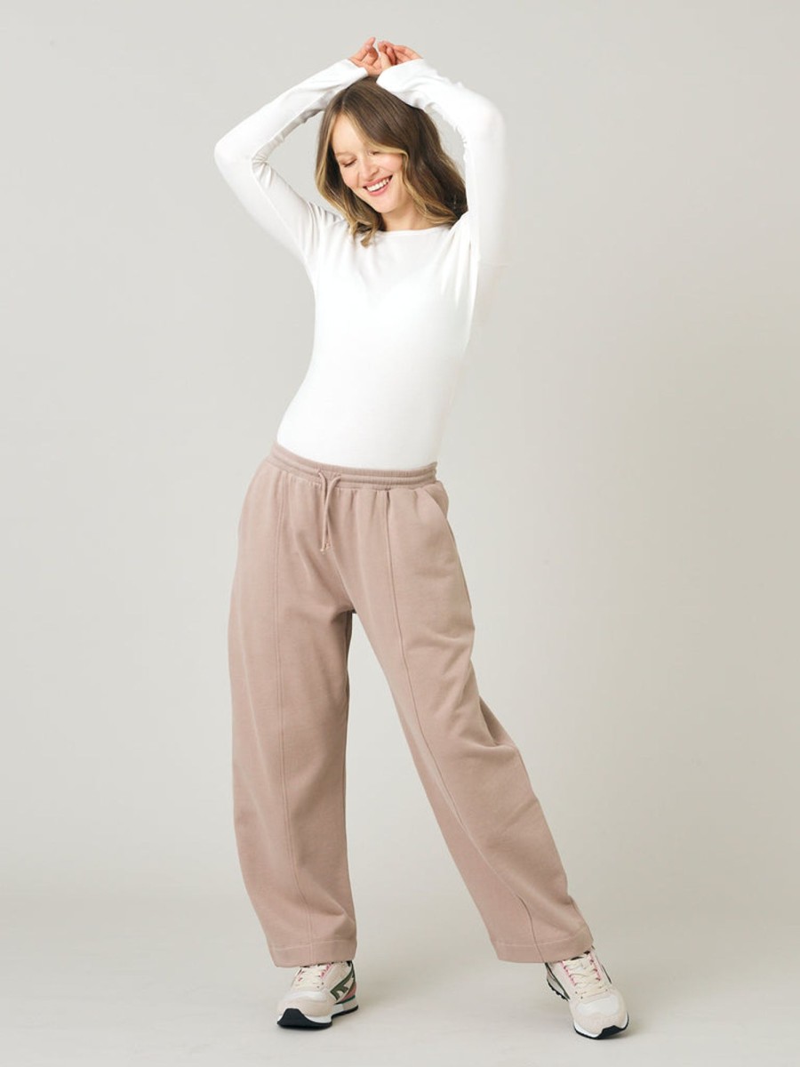 Tops & Bottoms Beyond Nine | Jenny Trousers Latte