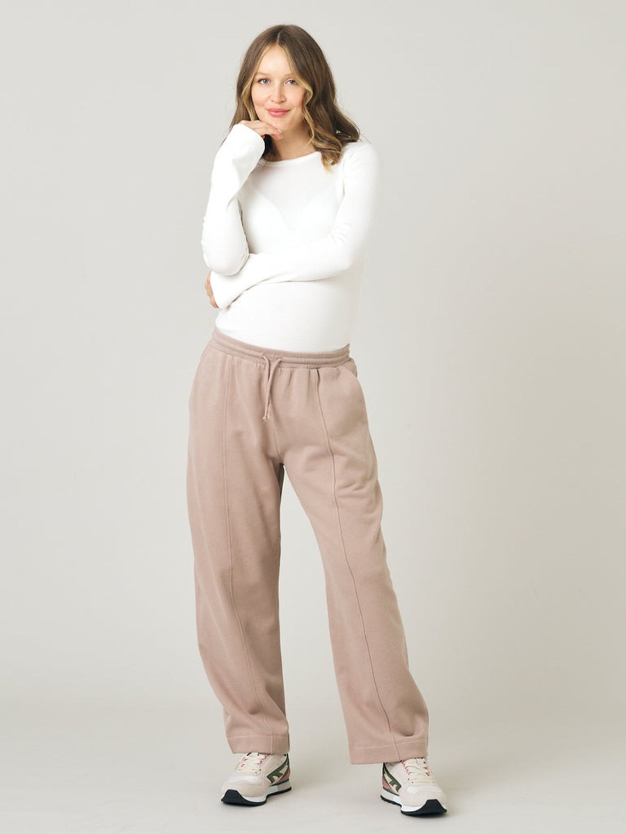 Tops & Bottoms Beyond Nine | Jenny Trousers Latte