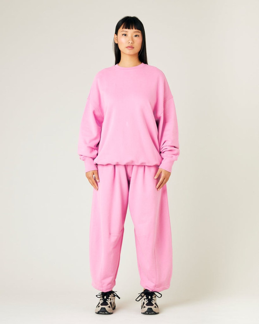 Tops & Bottoms Beyond Nine | Daisy Organic Cotton Jersey Trousers Pink