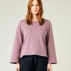 Tops & Bottoms Beyond Nine | Wren Cotton Jersey Top Dusty Mauve