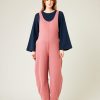 Jumpsuits & Dresses Beyond Nine | Clover Organic Cotton Jersey Jumpsuit Dusty Pink