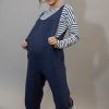 Jumpsuits & Dresses Beyond Nine | Linen Laura Navy