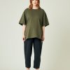 Tops & Bottoms Beyond Nine | Huxley Cotton Jersey Trousers Slate